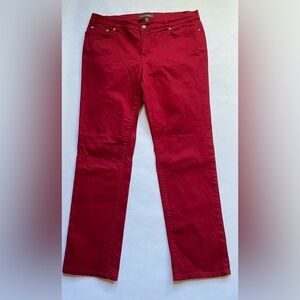EUC Lauren Jeans Co / Ralph Lauren Red jeans